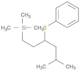 Silane, trimethyl[5-methyl-3-(phenylthio)hexyl]-