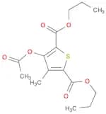 2,5-Thiophenedicarboxylic acid, 3-(acetyloxy)-4-methyl-, dipropyl ester