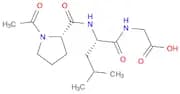 Glycine, N-[N-(1-acetyl-L-prolyl)-L-leucyl]-