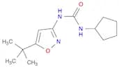 Urea, N-cyclopentyl-N'-[5-(1,1-dimethylethyl)-3-isoxazolyl]-