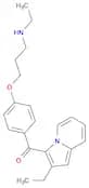 Methanone, [4-[3-(ethylamino)propoxy]phenyl](2-ethyl-3-indolizinyl)-