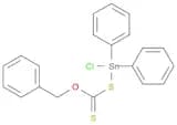 Stannane, chlorodiphenyl[[(phenylmethoxy)thioxomethyl]thio]-