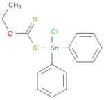 Stannane, chloro[(ethoxythioxomethyl)thio]diphenyl-