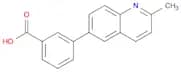 Benzoic acid,3-(3-quinolinyl)-