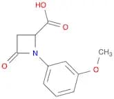 2-Azetidinecarboxylic acid, 1-(3-methoxyphenyl)-4-oxo-