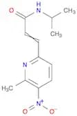 2-Propenamide, N-(1-methylethyl)-3-(6-methyl-5-nitro-2-pyridinyl)-
