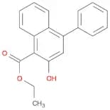 1-Naphthalenecarboxylic acid, 2-hydroxy-4-phenyl-, ethyl ester