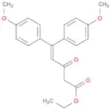 4-Pentenoic acid, 5,5-bis(4-methoxyphenyl)-3-oxo-, ethyl ester