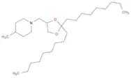Piperidine, 1-[(2,2-dinonyl-1,3-dioxolan-4-yl)methyl]-4-methyl-