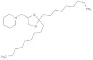 Piperidine, 1-[(2,2-dinonyl-1,3-dioxolan-4-yl)methyl]-