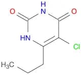 2,4(1H,3H)-Pyrimidinedione,5-chloro-6-propyl-