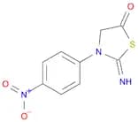 5-Thiazolidinone, 2-imino-3-(4-nitrophenyl)-