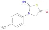 5-Thiazolidinone, 2-imino-3-(4-methylphenyl)-