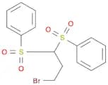 Benzene, 1,1'-[(3-bromopropylidene)bis(sulfonyl)]bis-