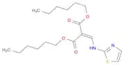 Propanedioic acid, [(2-thiazolylamino)methylene]-, dihexyl ester