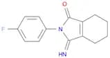 1H-Isoindol-1-one, 2-(4-fluorophenyl)-2,3,4,5,6,7-hexahydro-3-imino-