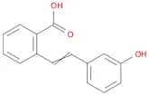 Benzoic acid, 2-[2-(3-hydroxyphenyl)ethenyl]-