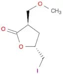 2(3H)-Furanone, dihydro-5-(iodomethyl)-3-(methoxymethyl)-, trans-