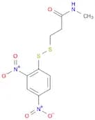 Propanamide, 3-[(2,4-dinitrophenyl)dithio]-N-methyl-