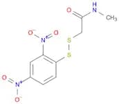 Acetamide, 2-[(2,4-dinitrophenyl)dithio]-N-methyl-