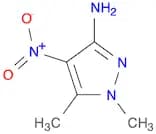 1H-Pyrazol-3-amine, 1,5-dimethyl-4-nitro-
