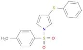 1H-Pyrrole, 1-[(4-methylphenyl)sulfonyl]-3-(phenylthio)-