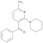 Methanone, [6-methyl-2-(1-piperidinyl)-3-pyridinyl]phenyl-