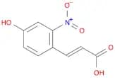 2-Propenoic acid, 3-(4-hydroxy-2-nitrophenyl)-, (E)-