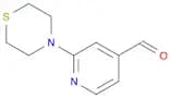 2-(thiomorpholin-4-yl)pyridine-4-carbaldehyde