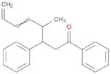 5,7-Octadien-1-one, 4-methyl-1,3-diphenyl-