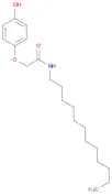 Acetamide, N-dodecyl-2-(4-hydroxyphenoxy)-