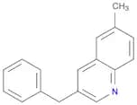 Quinoline, 6-methyl-3-(phenylmethyl)-