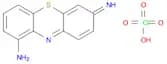 3H-Phenothiazin-9-amine, 3-imino-, monoperchlorate