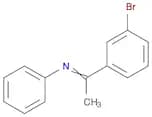 Benzenamine, N-[1-(3-bromophenyl)ethylidene]-