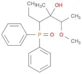 3-Hexanol, 4-(diphenylphosphinyl)-2-methoxy-3-methyl-