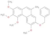 Phenanthrene, 2,3,4,6-tetramethoxy-9-methyl-7-(phenylmethoxy)-