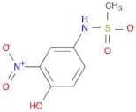 Methanesulfonamide, N-(4-hydroxy-3-nitrophenyl)-