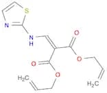 Propanedioic acid, [(2-thiazolylamino)methylene]-, di-2-propenyl ester