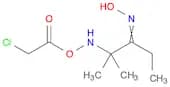 3-Pentanone, 2-[[(chloroacetyl)oxy]amino]-2-methyl-, 3-oxime