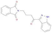 1H-Isoindole-1,3(2H)-dione, 2-[4-(1H-indazol-3-yl)-4-oxobutyl]-