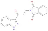 1H-Isoindole-1,3(2H)-dione, 2-[3-(1H-indazol-3-yl)-3-oxopropyl]-