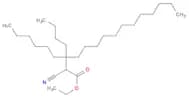 Pentadecanoic acid, 3-butyl-2-cyano-3-hexyl-, ethyl ester