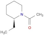 Piperidine, 1-acetyl-2-ethyl-, (S)-