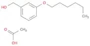 Benzenemethanol, 3-(hexyloxy)-, acetate