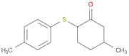 Cyclohexanone, 5-methyl-2-[(4-methylphenyl)thio]-