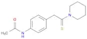 Acetamide, N-[4-[2-(1-piperidinyl)-2-thioxoethyl]phenyl]-