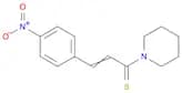 Piperidine, 1-[3-(4-nitrophenyl)-1-thioxo-2-propenyl]-
