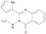 4(3H)-Quinazolinone, 3-(methylamino)-2-(1H-pyrrol-2-yl)-