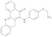 5H-Benzo[a]phenothiazin-5-one, 6-[(4-ethoxyphenyl)amino]-