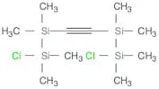 Disilane, 1,1'-(1,2-ethynediyl)bis[2-chloro-1,1,2,2-tetramethyl-